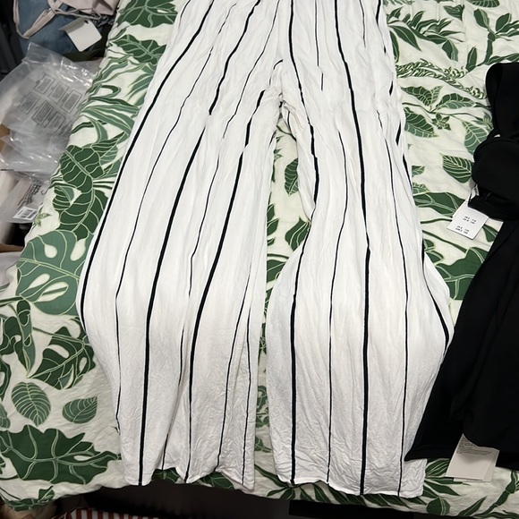 Faithful the brand striped shutterbabe tilbury jumpsuit size small - Picture 4 of 7